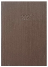 Kalendarz 2027 A5 Info mat - brązowy
