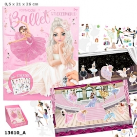 Zestaw z naklejkami Balet Top Model 13610A