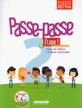 Passe-Passe 2 etape 1 Podręcznik + ćwiczenia + CD - Laurent Pozzana, Marion Meynardier