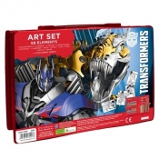 Zestaw artystyczny 68 elementów Transformers