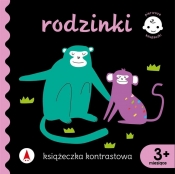 Książeczka kontrastowa. Rodzinki - Wydawnictwo Skrzat