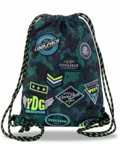 Coolpack - Sprint - Worek sportowy - Green (Badges B) (B73151)