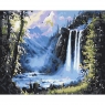  Malowanie po numerach BRUSHME 40x50cm Magia Przyrody