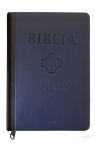 Biblia Pierwszego Kościoła granatowa Popowski Remigiusz