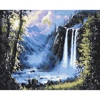 <img src='https://webimage.pl/pics/578/9/d5901498129578.jpg' style='height:440px' /> Malowanie po numerach BRUSHME 40x50cm Magia Przyrody