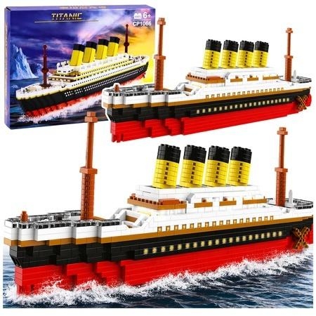 Klocki konstrukcyjne Titanic 60cm 3327el