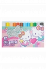 Coolpack, Pastele olejne Hello Kitty - Pink 1, 12 szt (10579PTR)