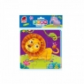  Piankowe puzzle 2w1 - Zoo (RK6050-05)