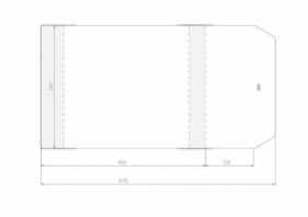 Okładka 300 mm (wysokość) (50 sztuk) - 300