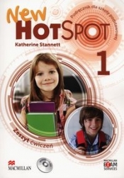New Hot Spot 1. Zeszyt ćwiczeń z płytą CD - Stannet Katherine
