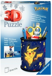Ravensburger, Puzzle 3D 54: Przybornik - Pikachu (112579)