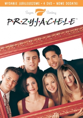 Przyjaciele (edycja jubileuszowa, sezon 7, 4 DVD)