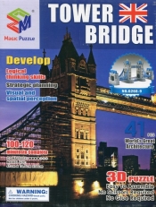 Puzzle 3D Budowle - Empire state Tower Bridge