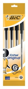  BiC Cristal Original Długopis 4 sztuki