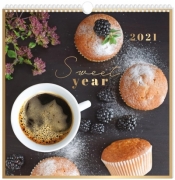 Kalendarz 2021 planszowy 32x32 Sweet