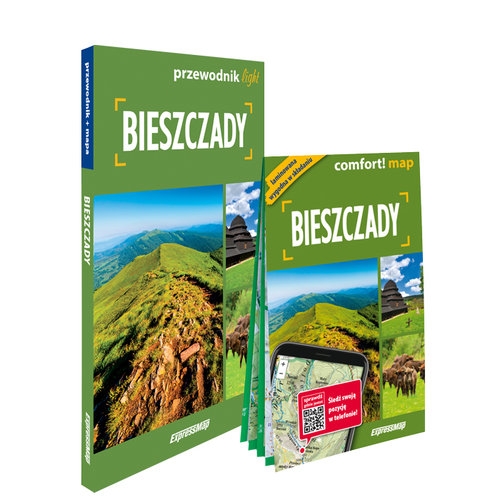 Bieszczady light przewodnik + mapa