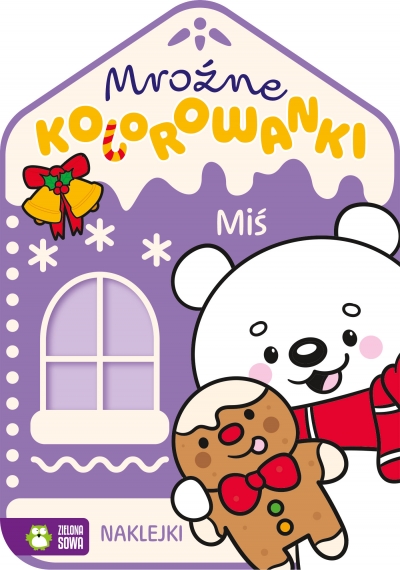 Miś. Mroźne kolorowanki