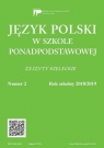 Język Polski w szkole ponadpodst. nr 2 2018/2019 praca zbiorowa