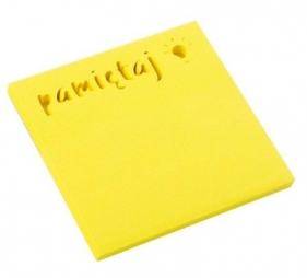 Notes samoprzylepny 75x75mm Pamiętaj D.RECT