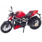 Motocykl metalowy ze światłem i dźwiękiem 1:12