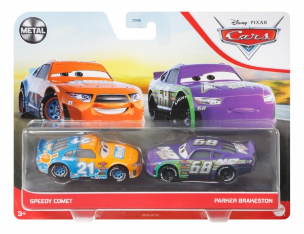 Pojazdy Cars/Auta Dwupak Speedy Comet & Parker Brakeston (DXV99/GXG76)