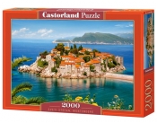 Puzzle Sveti Stefan Montenegro 2000 elementów