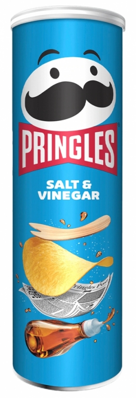Chipsy Pringles Salt & Vinegar Tuba 165g