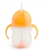  Kubek Munchkin niekapek ze słomką 207ml pomarańczowy6 m+