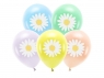 Balony Eco Stokrotki 30cm 5szt MIX