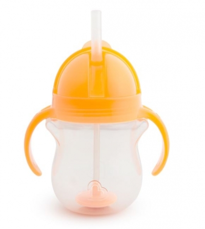 <img src='https://webimage.pl/pics/580/2/d5019090122580.jpg' style='height:440px' /> Kubek Munchkin niekapek ze słomką 207ml pomarańczowy