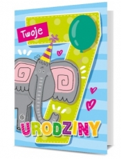 KARNET B6 "Twoje 7 Urodziny"