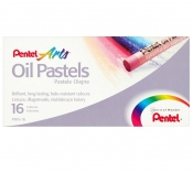 Pastele olejne Pentel - 16 kolorów (PHN-16)