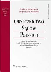 Orzecznictwo Sądów Polskich 2/2021 - Praca zbiorowa