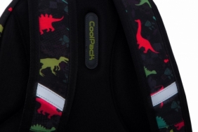 CoolPack Strike S, plecak młodzieżowy - Led Dinosaurs