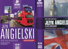 Język angielski Matura 2017 Poziom Podstawowy + Zbiór zadań maturalnych Matura 2016 - Gąsiorkiewicz - Kozłowska Ilona, Wieruszewska Joanna