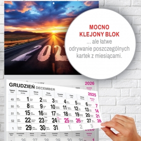 Kalendarz trójdzielny - Premium Droga