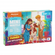 Klocki Waffle mini Farmer - Domek Pani weterynarz, 100 elementów (907580)