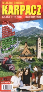 Mapa dla aktywnych - Karpacz i okolice w.2023 - Opracowanie zbiorowe