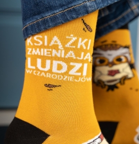 Skarpetki - Książki zmieniają w czarodziejów rozm. 37/41