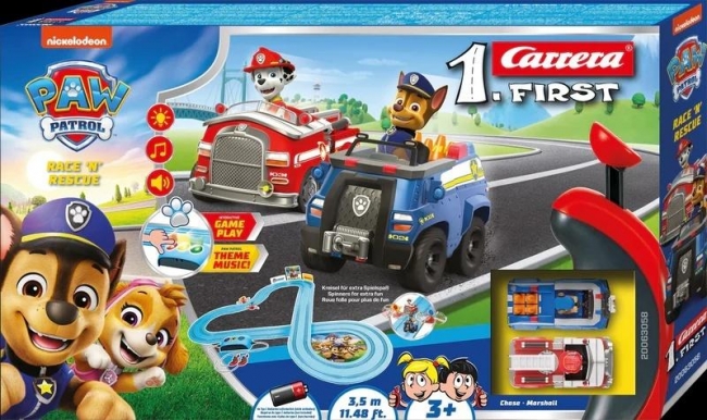 <img src='https://webimage.pl/pics/581/0/d4007486630581.jpg' style='height:440px' /> Paw Patrol Race 'N' Rescue 3,5m