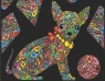  Kolorowanka Welwetowa Colorvelvet A4 Chihuahua