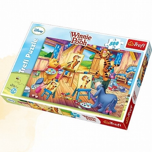 Winnie the Pooh Puzzle 500 Portret Tygryska (37158)