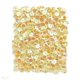 Cekiny opalizujące 9mm 15g - żółte