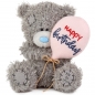 Miś - Happy Birthday z balonem 11 cm