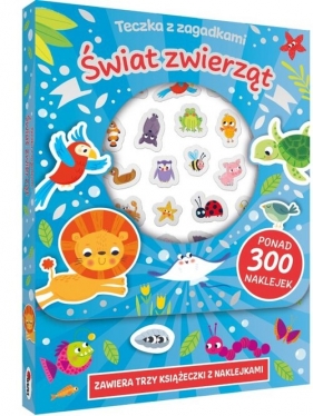 Teczka z zagadkami ŚWIAT ZWIERZĄT - Zespół AWM