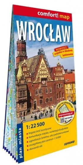 Comfort! map Wrocław 1:22 500 - Opracowanie zbiorowe