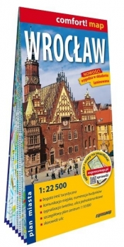 Comfort! map Wrocław 1:22 500 - Opracowanie zbiorowe