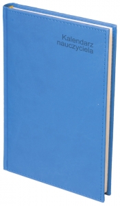 Kalendarz nauczyciela 2018/19 A5 tyg Vivella NIEBIESKI