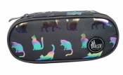 Saszetka piórnik Holo Effect Ultraviolet Cats Hash