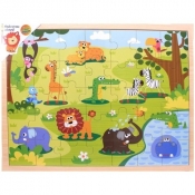 Układanka drewniana Safari Puzzle 35 elementów (1567581)